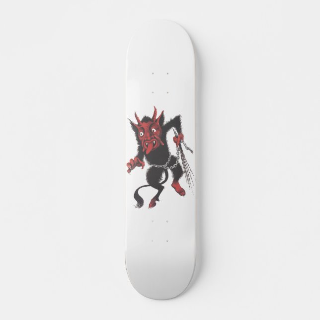 Krampus Skateboard Bräda 20 Cm (Framsida)