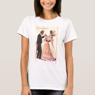 Krampus spagetti fäster skjortan tee