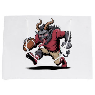 Krampus spelar fotboll jul fitness Xmas
