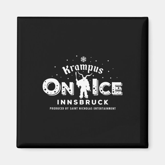 Krampus Springa Innsbruck Österrike Magnet (Framsidan)