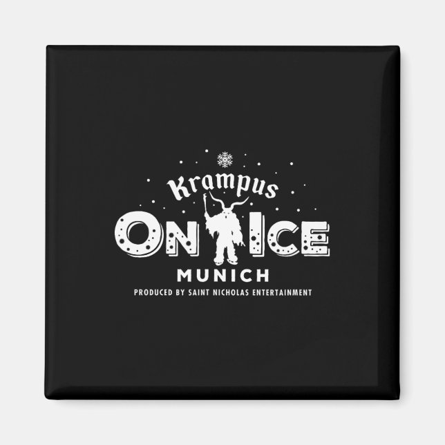 Krampus Springa München Tyskland Magnet (Framsidan)