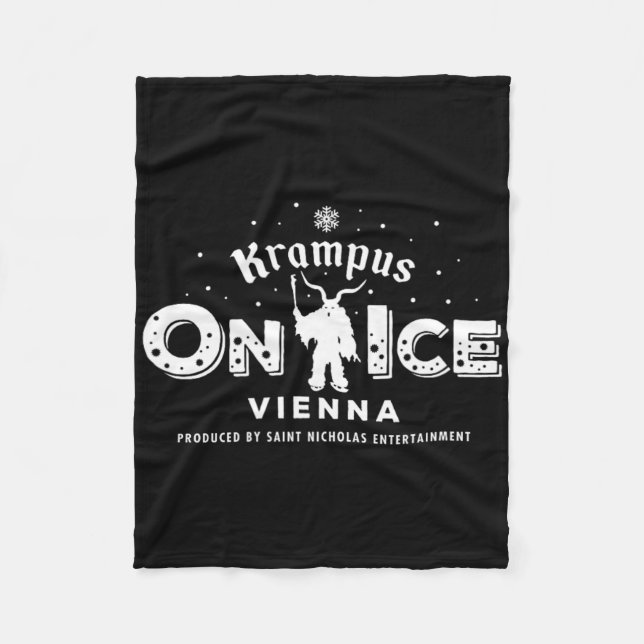 Krampus Springa Wien Fleecefilt (Framsidan)