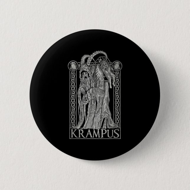 Krampus - Ss Von Krampus Mörk Gothic Jul  Knapp (Framsida)