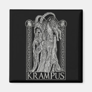 Krampus - Ss Von Krampus Mörk Gothic Jul Magnet