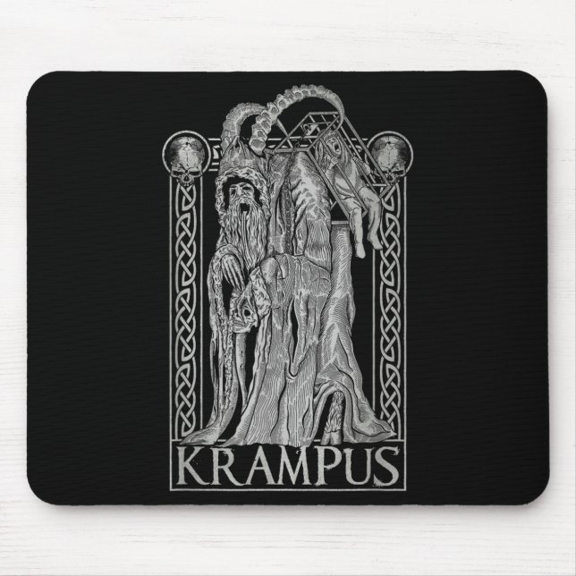 Krampus - Ss Von Krampus Mörk Gotisk Jul  Musmatta (Framsidan)