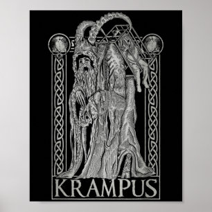 Krampus - Ss Von Krampus Mörk Gotisk Jul Poster