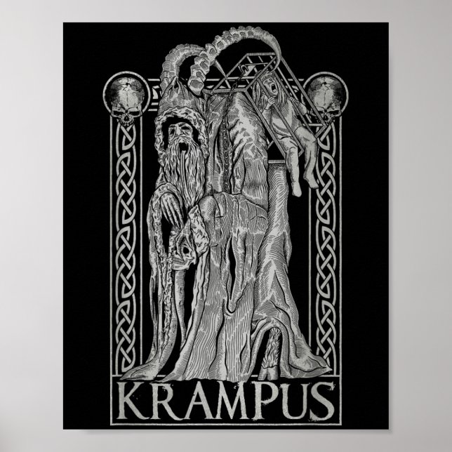 Krampus - Ss Von Krampus Mörk Gotisk Jul  Poster (Framsidan)