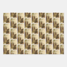 Krampus + St Nick Wrapping Papper Set