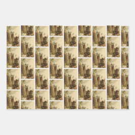 Krampus + St Nick Wrapping Papper Set