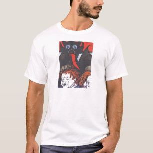 Krampus straffar barn t shirt