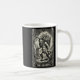 Krampus Tarot-kort Goth Witches Svarta Pyjamas C Kaffemugg