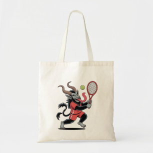 Krampus Tennis Juldomstol Djävel Tennis Tygkasse