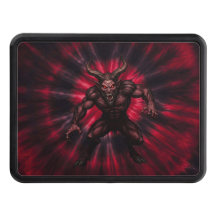 Krampus Trailer Hitch Cover