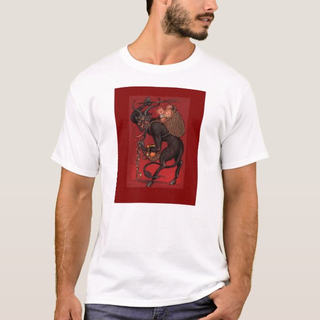 Krampus utslagsplatsskjorta t-shirt (Framsida)