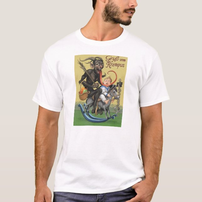 Krampus utslagsplatsskjorta t-shirt (Framsida)