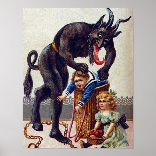 Krampus Visits Poster (Framsidan)