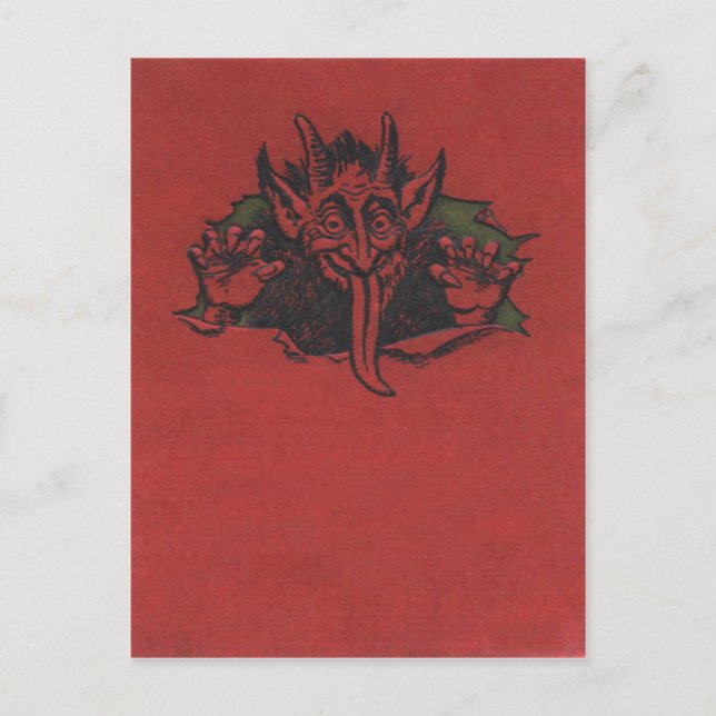 Krampus Vykort (Framsida)