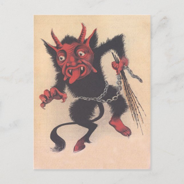 Krampus Vykort (Framsida)