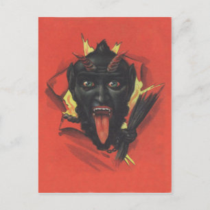 Krampus Vykort