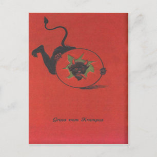 Krampus Vykort
