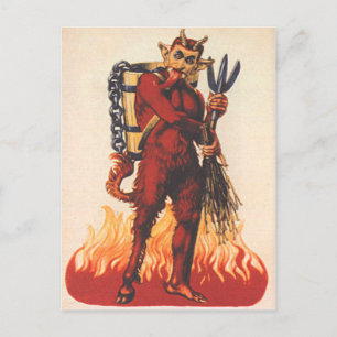Krampus Vykort