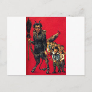 Krampus Vykort
