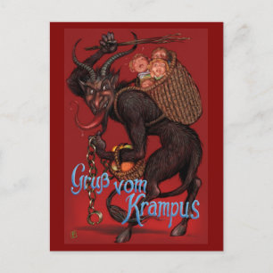 Krampus vykort