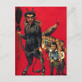 Krampus Vykort