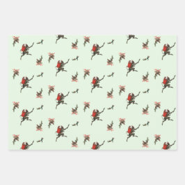 Krampus Wrapping Papper Set 1