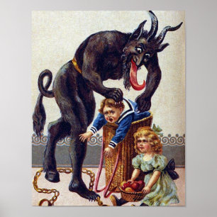 Krampusbesök Poster