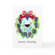 Kran för jul för Sonoma County vindruvor