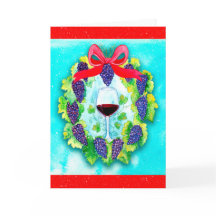 Kran för rött vindruvahelgdag med