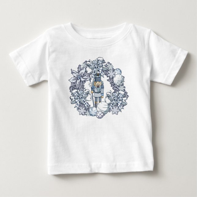 Kran för vitjulnötknäppare t shirt (Framsida)