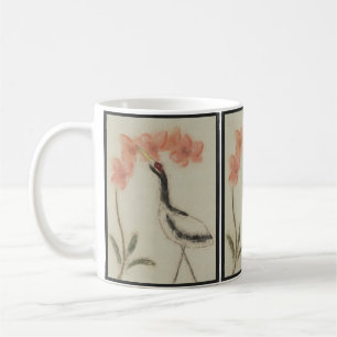 Kran- och Orchidmugg Kaffemugg
