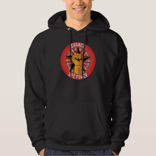 Kranar är driver sweatshirt med luva