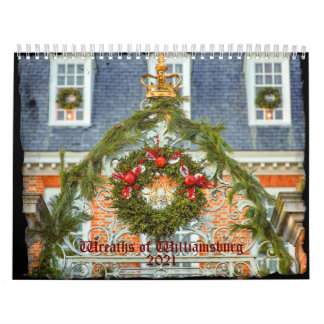 Kranar av koloniala Williamsburg Kalender