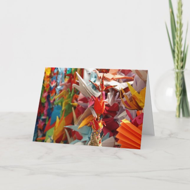 Kranar för fred kort (Framsida)