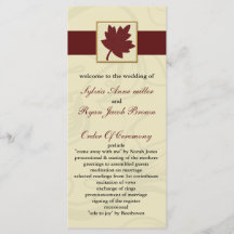 kranbärsfall löv hösten bröllop