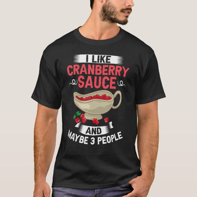Kranberrisrecept Relish canned Jellzed Sugar T Shirt (Framsida)