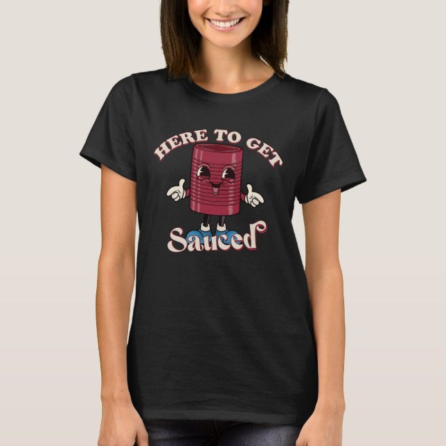 Kranberrissås här för att få sås t shirt (Framsida)