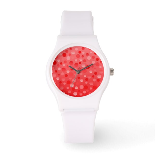 Kranberry Fizz-utskrifter Armbandsur (Framsida)