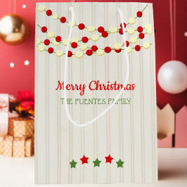 Kranberry och Popcorn Rustic Beadboard-jul