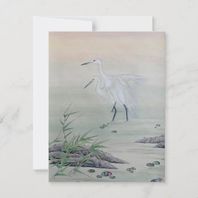 Kraner i kinesiska floden (Framsida)