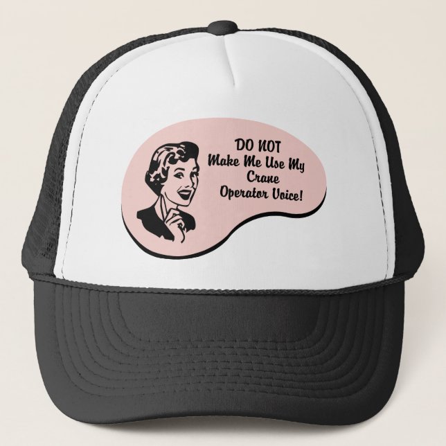 Kranföraren uttrycker keps (Framsida)