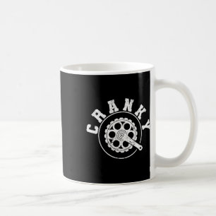 Krank Rolig Cykelälskare Vevar Cyklande Cyklist Cy Kaffemugg