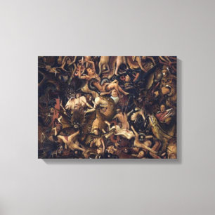 Kränkningen av den senaste domen från Jan Van Eyck Canvastryck