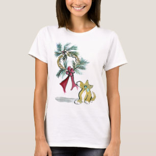 kranmärkre vid kattungen tee shirt