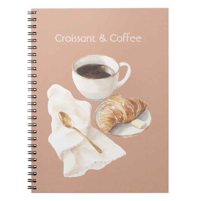 Krans & Kaffe Anteckningsbok (Framsidan)