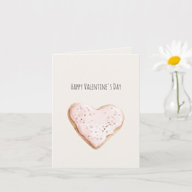 Kransäkta Rosa Hjärtas Alla Hjärtans Dag Kort (Liten växt)