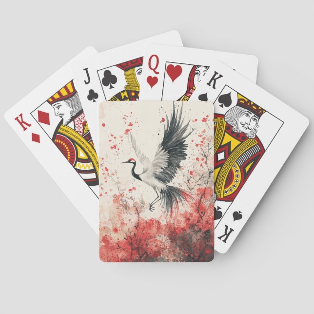 Kransblomstertusch tvätt (3) casinokort (Baksidan)